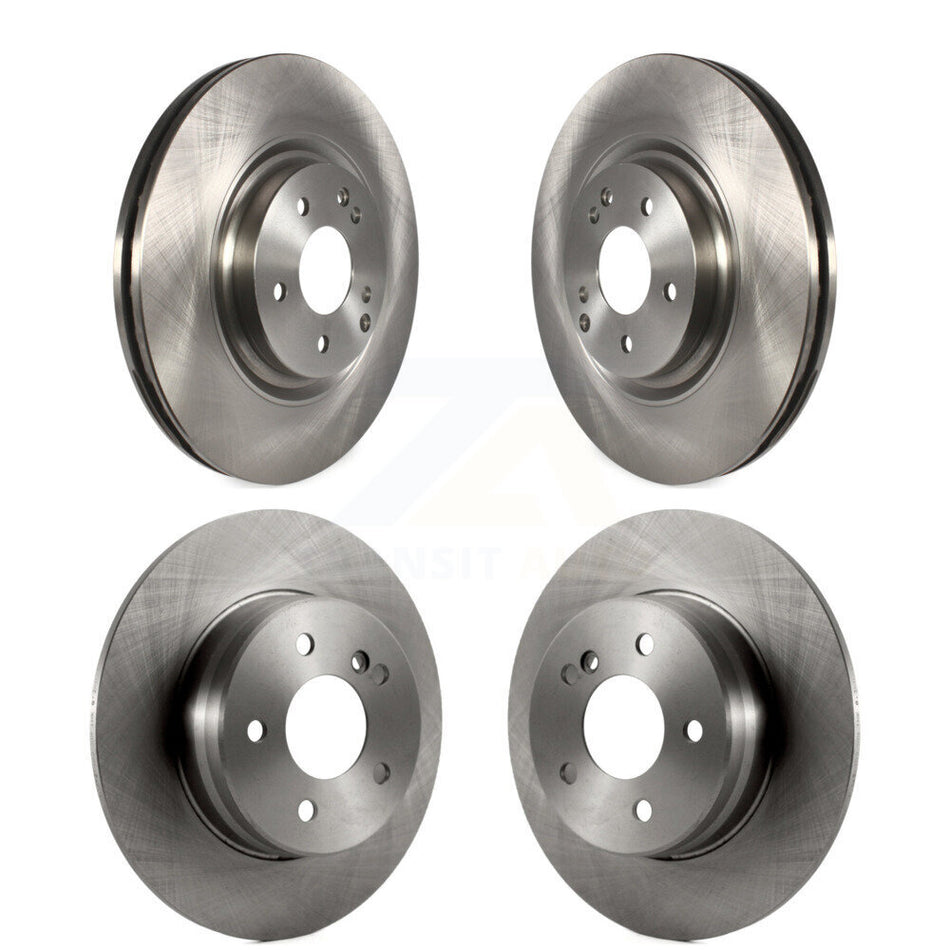 Front Rear Disc Brake Rotors Kit For Mercedes-Benz C230 CLK350 SLK350 C320 SLK280 SLK300 K8-101481