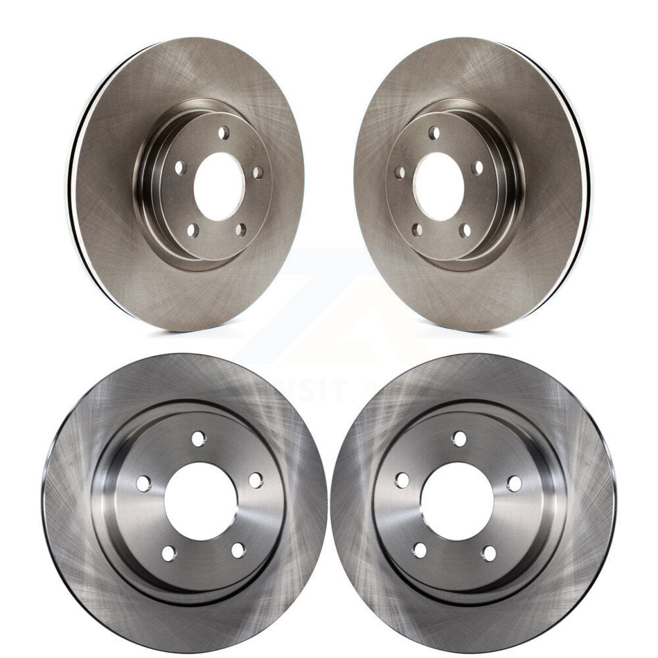 Front Rear Disc Brake Rotors Kit For Mazda 3 K8-101496