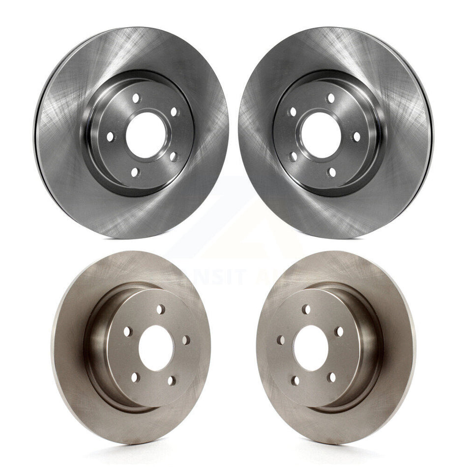 Front Rear Disc Brake Rotors Kit For Ford Escape C-Max K8-101505