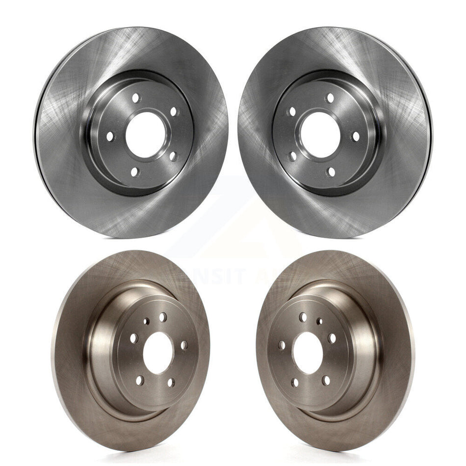 Front Rear Disc Brake Rotors Kit For Ford Escape K8-101506