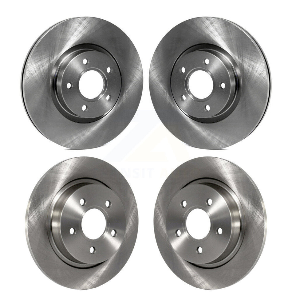 Front Rear Disc Brake Rotors Kit For Volvo S40 C70 C30 V50 K8-101507