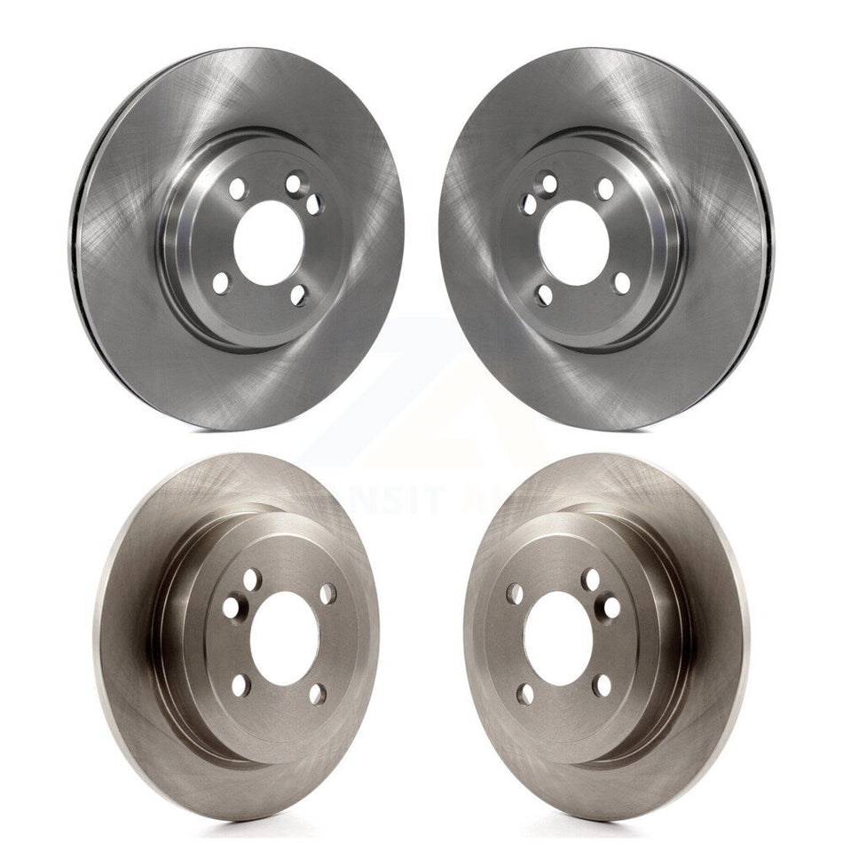 Front Rear Disc Brake Rotors Kit For 2002-2005 Mini Cooper With 294mm Diameter Rotor 4 Lug Wheels K8-101508