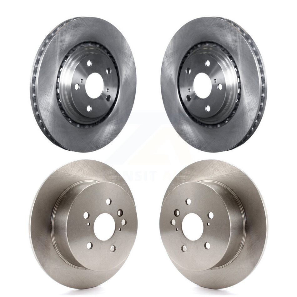 Front Rear Disc Brake Rotors Kit For 2008-2013 Toyota Highlander K8-101521