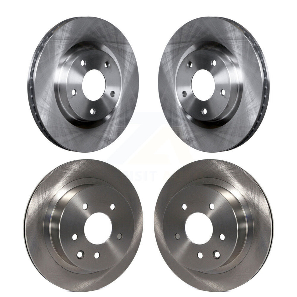 Front Rear Disc Brake Rotors Kit For Nissan Rogue Select K8-101525