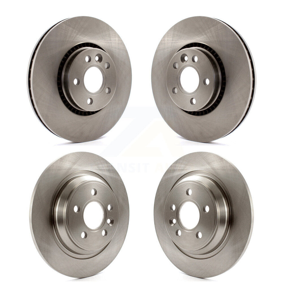 Front Rear Disc Brake Rotors Kit For Volvo S60 V60 Cross Country V70 K8-101528