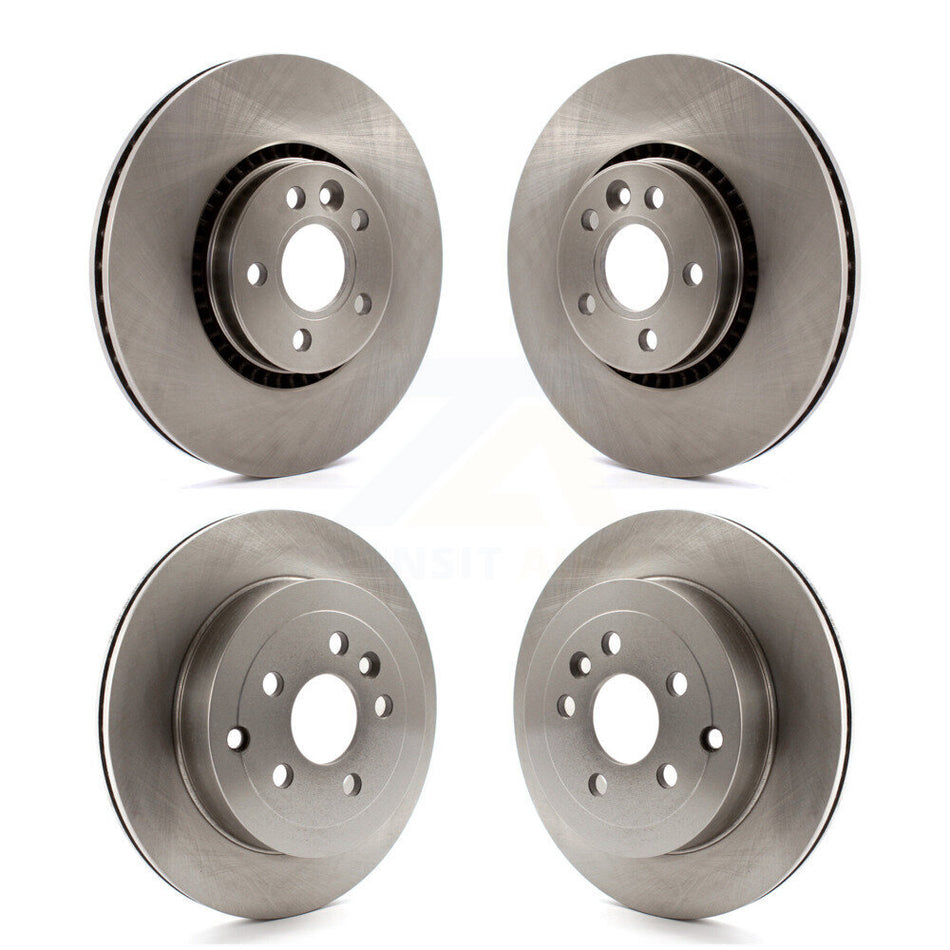 Front Rear Disc Brake Rotors Kit For 2008-2012 Land Rover LR2 K8-101529