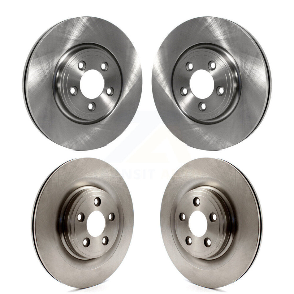 Front Rear Disc Brake Rotors Kit For Jaguar XF S-Type XK Vanden Plas XJ8 K8-101531