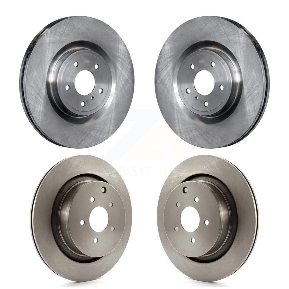 Front Rear Disc Brake Rotors Kit For INFINITI Q50 M37 Q60 Q70 Q70L QX70 M56 FX50 K8-101544