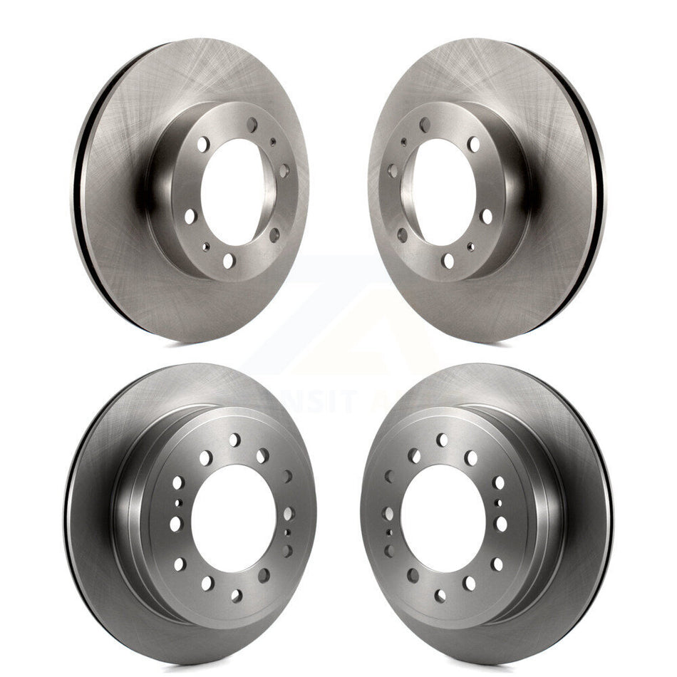 Front Rear Disc Brake Rotors Kit For Toyota 4Runner FJ Cruiser K8-101546