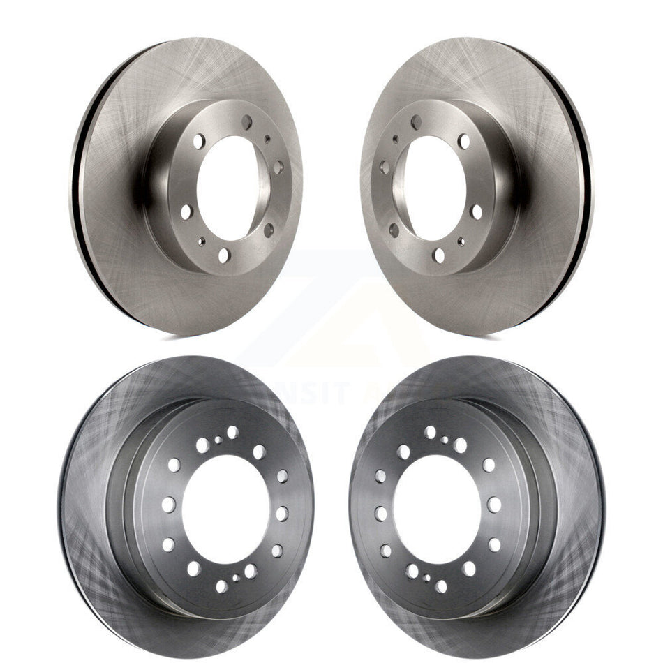 Front Rear Disc Brake Rotors Kit For 2010-2014 Toyota FJ Cruiser K8-101547