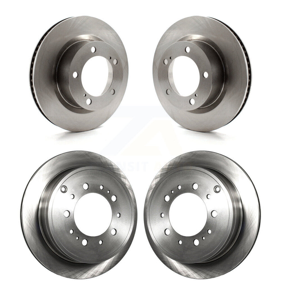 Front Rear Disc Brake Rotors Kit For Toyota Land Cruiser Lexus LX570 K8-101548