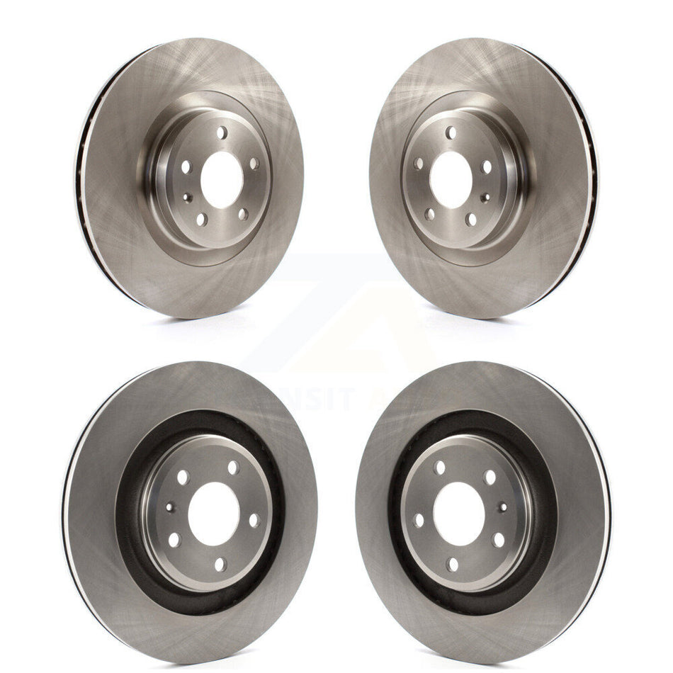 Front Rear Disc Brake Rotors Kit For Audi S5 S4 K8-101550