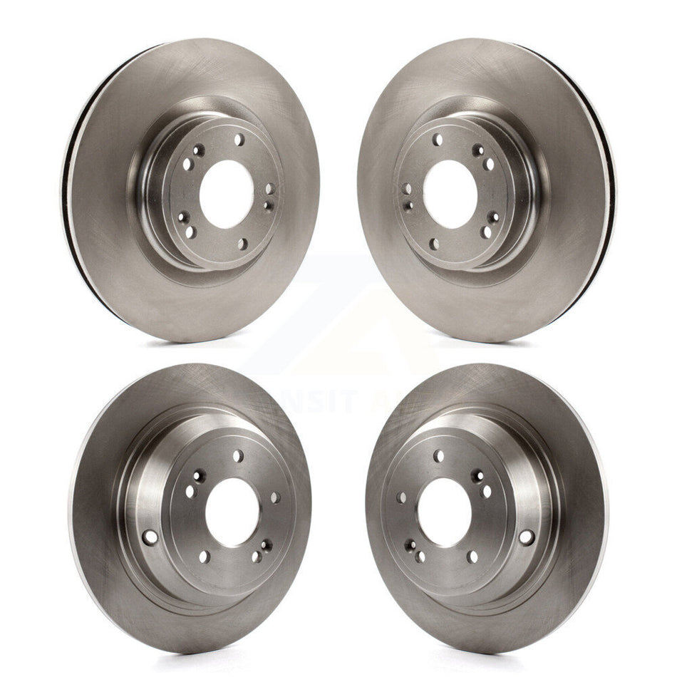 Front Rear Disc Brake Rotors Kit For 2009-2011 Hyundai Genesis 3.8L K8-101557