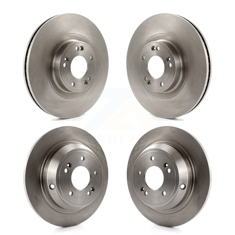 Front Rear Disc Brake Rotors Kit For Hyundai Genesis K8-101558