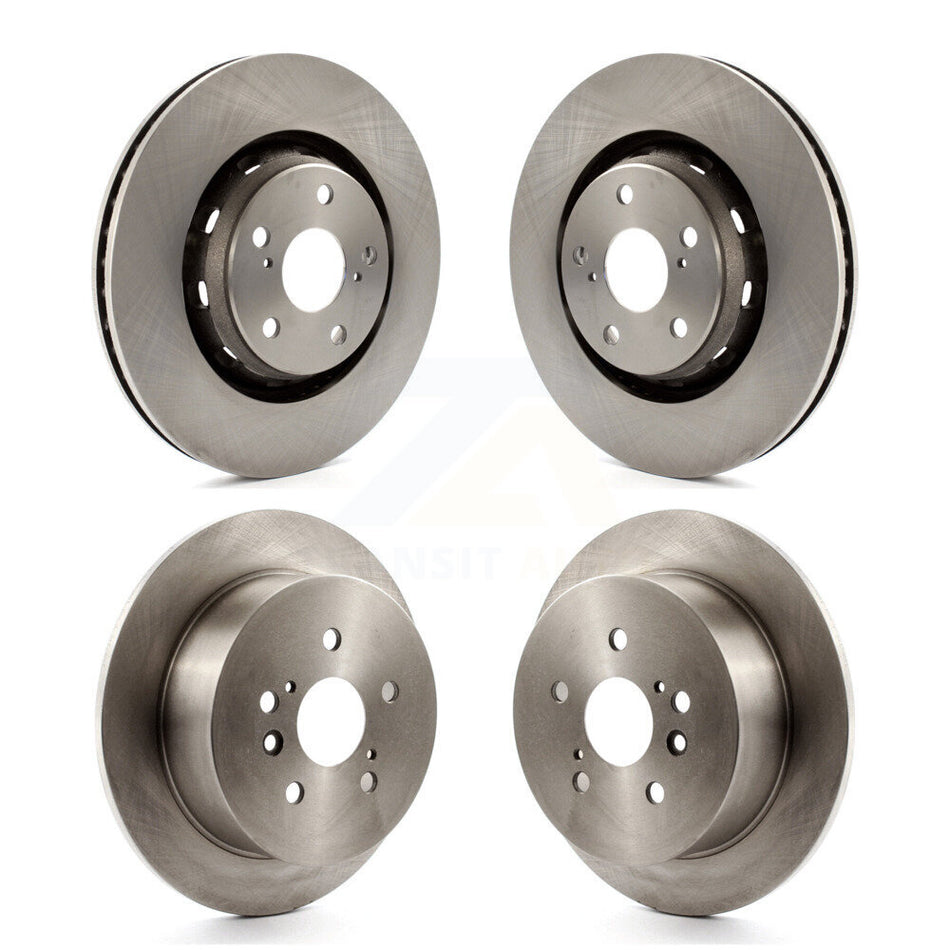 Front Rear Disc Brake Rotors Kit For 2009-2016 Toyota Venza K8-101562