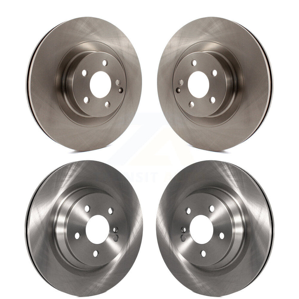 Front Rear Disc Brake Rotors Kit For Mercedes-Benz S550 SL550 CL550 S600 S400 S350 CL600 S450 K8-101566