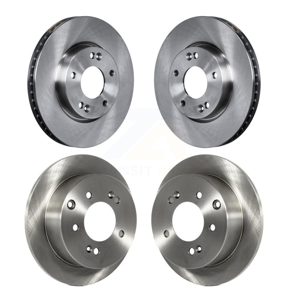 Front Rear Disc Brake Rotors Kit For Kia Forte Soul Koup Forte5 K8-101569
