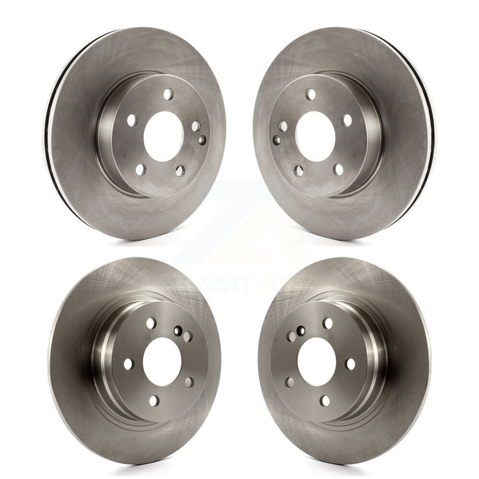 Front Rear Disc Brake Rotors Kit For Mercedes-Benz C300 C250 C230 K8-101575