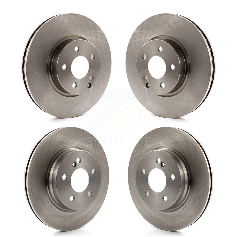 Front Rear Disc Brake Rotors Kit For Mercedes-Benz E350 C300 C350 K8-101579