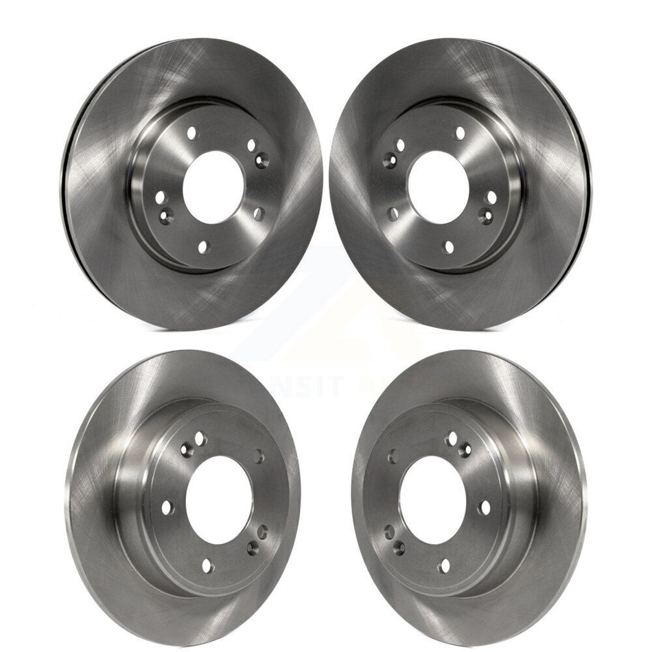 Front Rear Disc Brake Rotors Kit For Hyundai Elantra Kia Soul Forte Veloster GT Kona Forte5 Coupe Koup Venue Seltos K8-101584