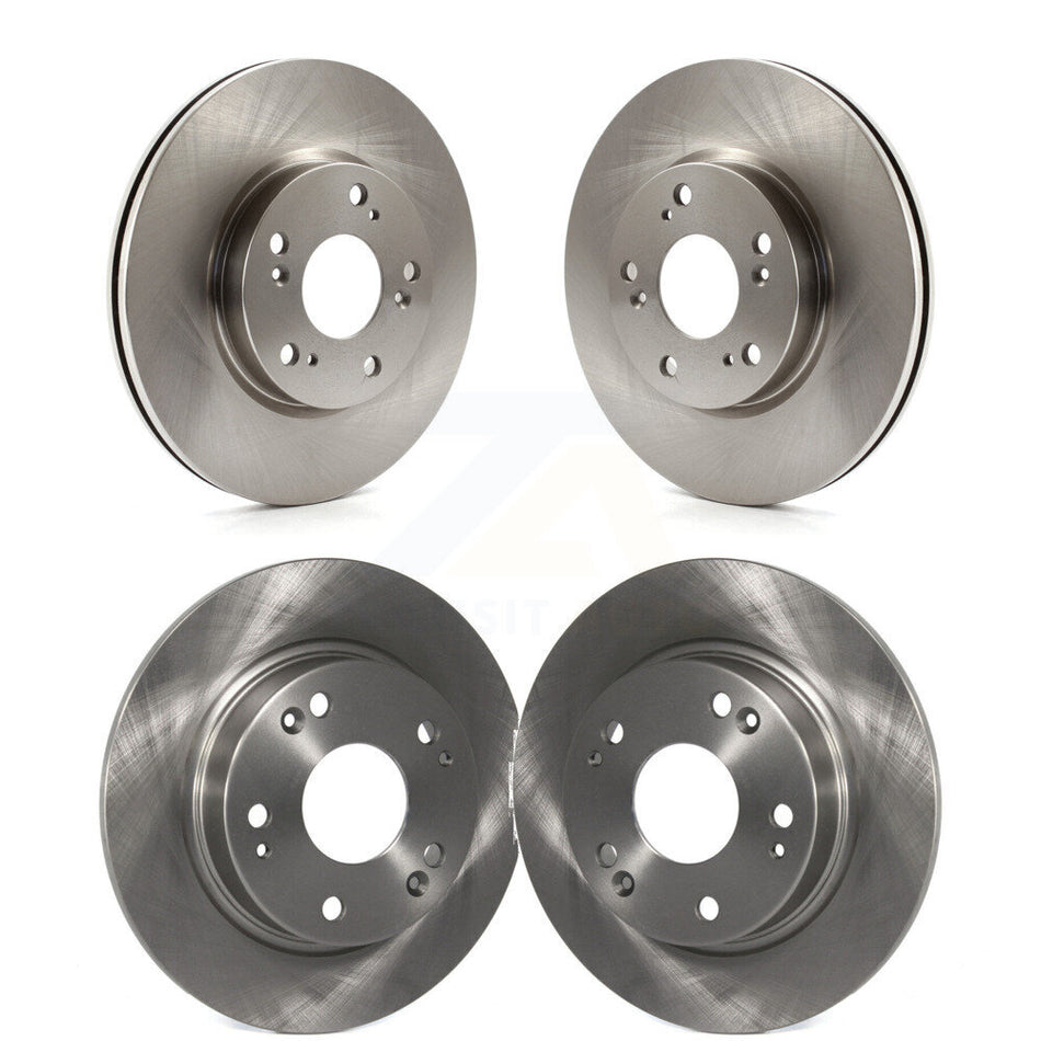 Front Rear Disc Brake Rotors Kit For 2013 Acura ILX 2.0L K8-101606