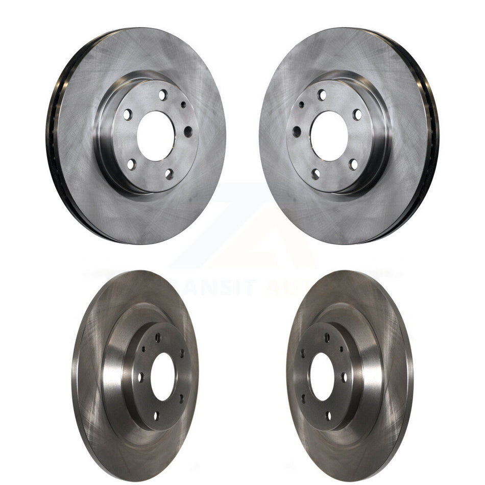 Front Rear Disc Brake Rotors Kit For 2013-2015 Mazda CX-5 K8-101608