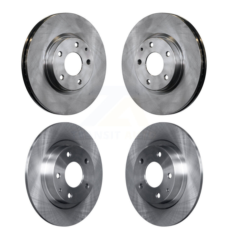 Front Rear Disc Brake Rotors Kit For 2014-2018 Mazda 6 K8-101609