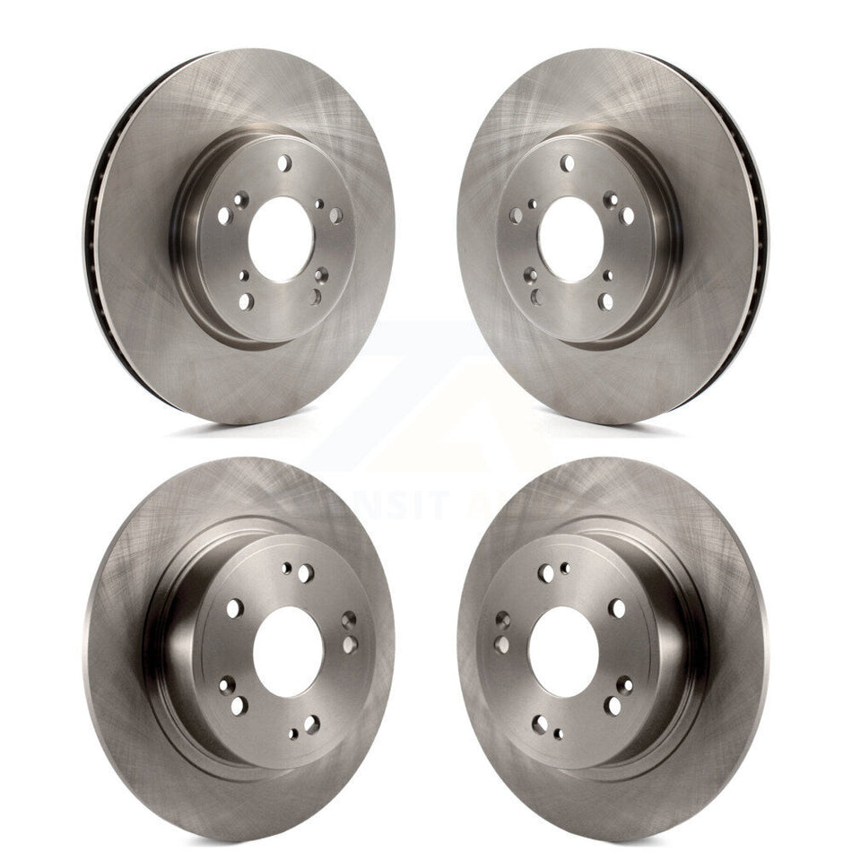 Front Rear Disc Brake Rotors Kit For Honda Accord K8-101613