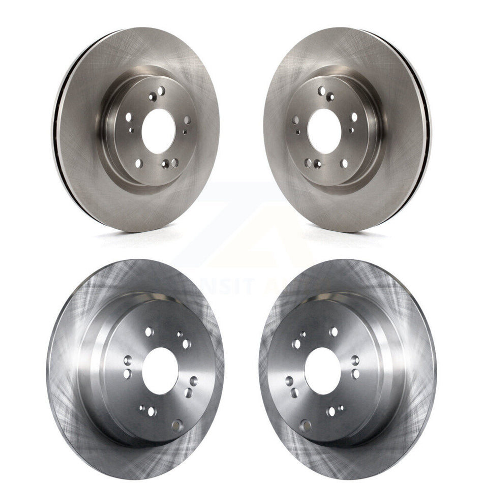 Front Rear Disc Brake Rotors Kit For 2012-2016 Honda CR-V FWD K8-101615