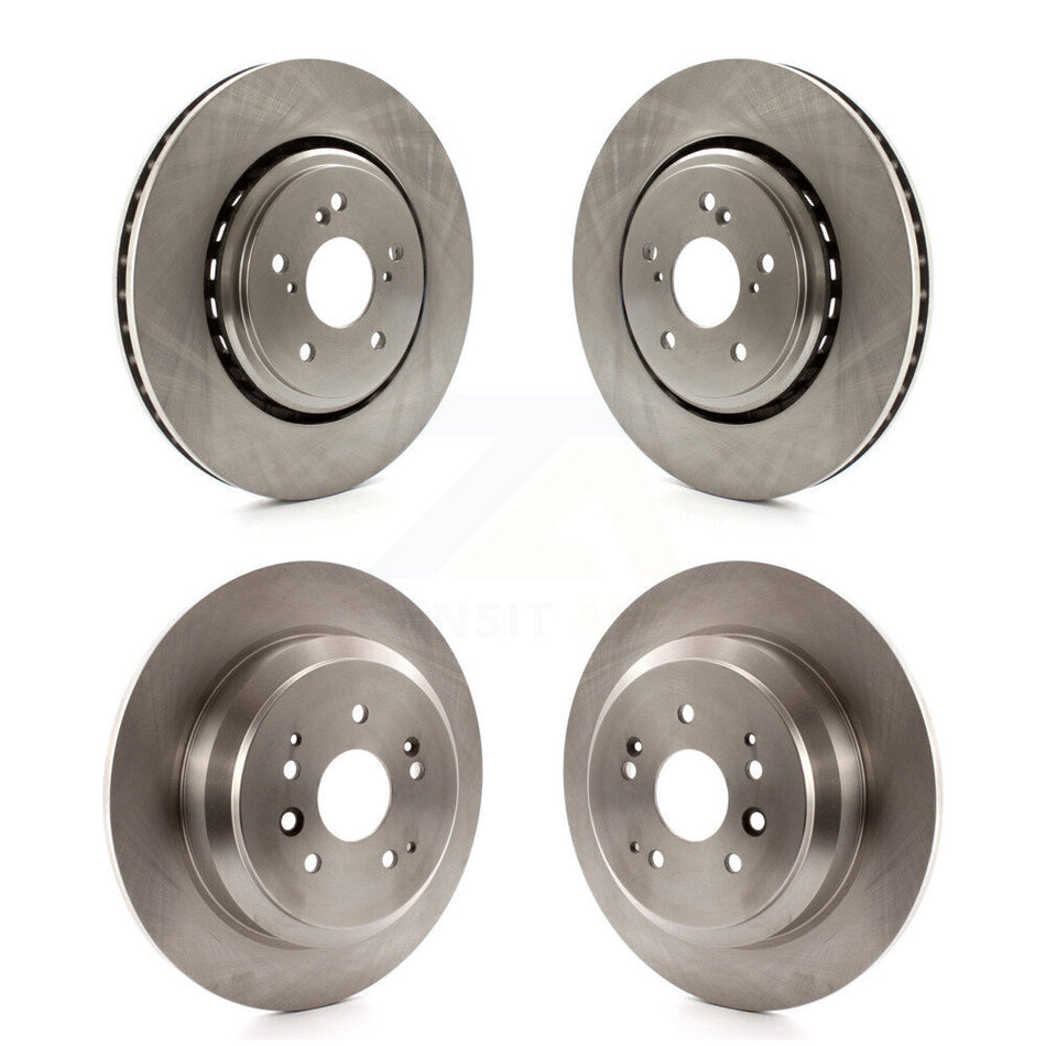 Front Rear Disc Brake Rotors Kit For 2014-2016 Acura MDX K8-101621