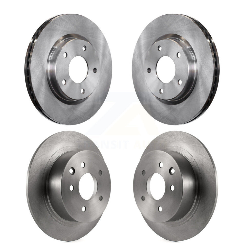 Front Rear Disc Brake Rotors Kit For Nissan Sentra K8-101629