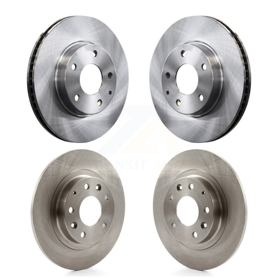 Front Rear Disc Brake Rotors Kit For 2016-2018 Mazda CX-3 FWD K8-101631