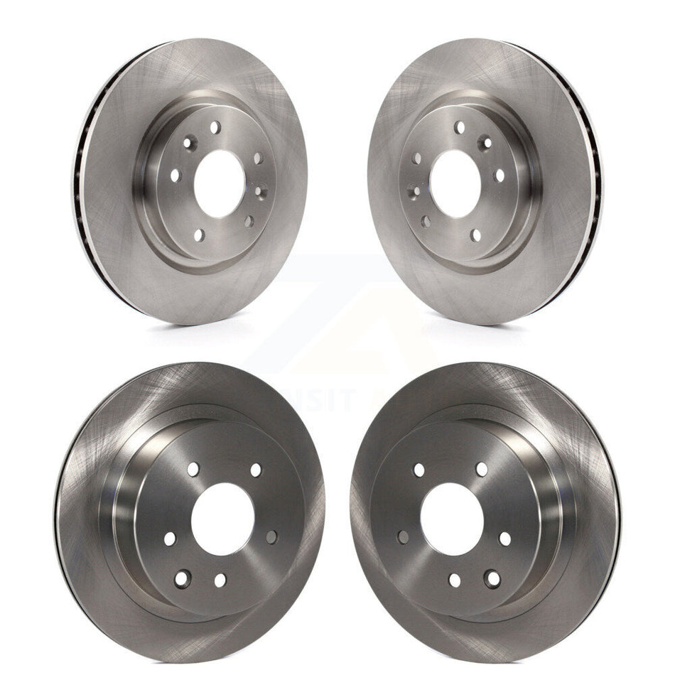 Front Rear Disc Brake Rotors Kit For Nissan Rogue Sport LEAF Qashqai K8-101633