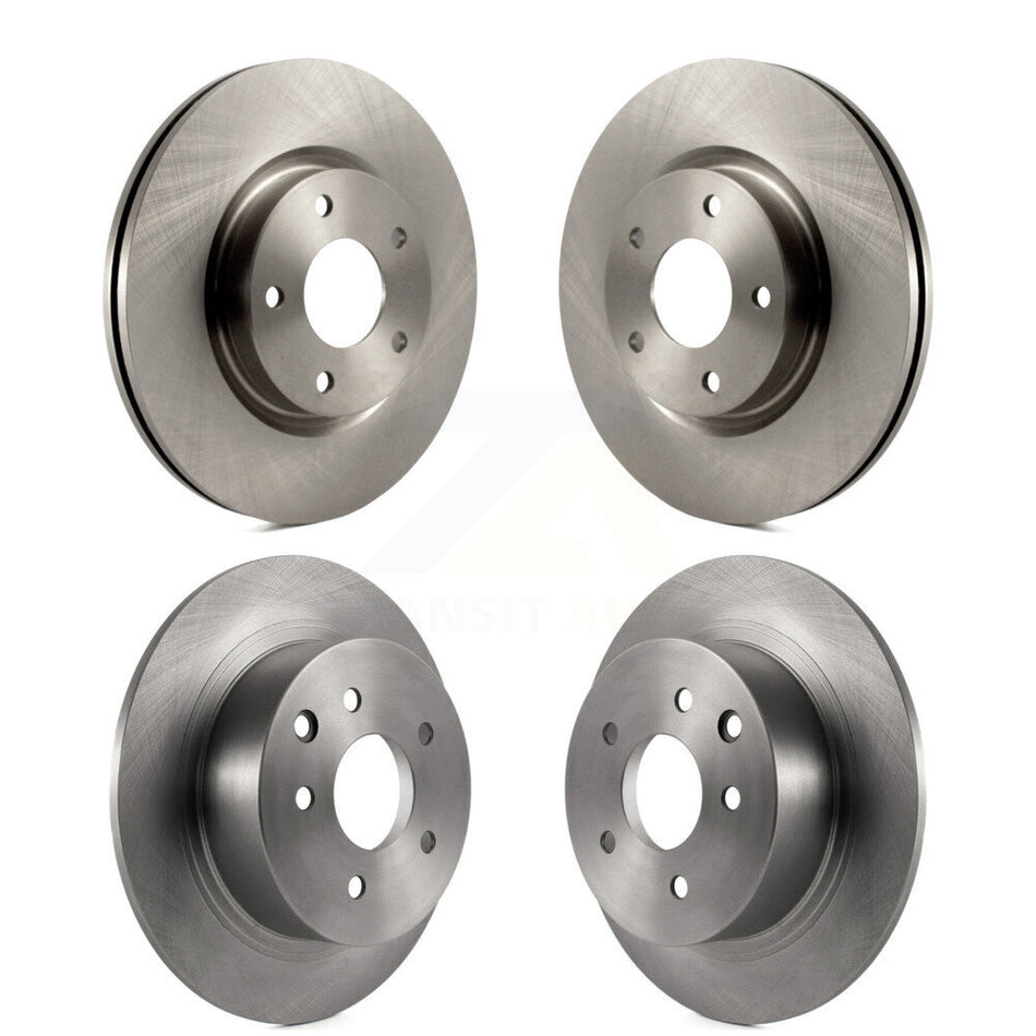 Front Rear Disc Brake Rotors Kit For Nissan Altima K8-101636