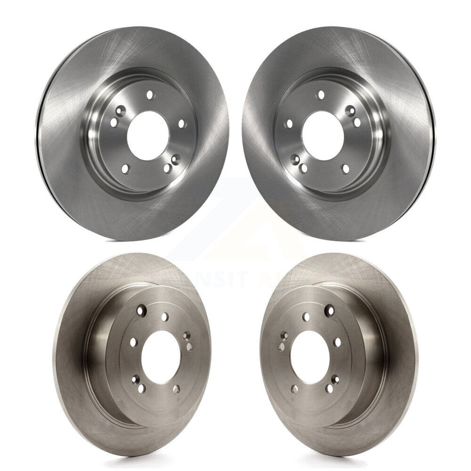 Front Rear Disc Brake Rotors Kit For Hyundai Tucson Kia Sportage K8-101642