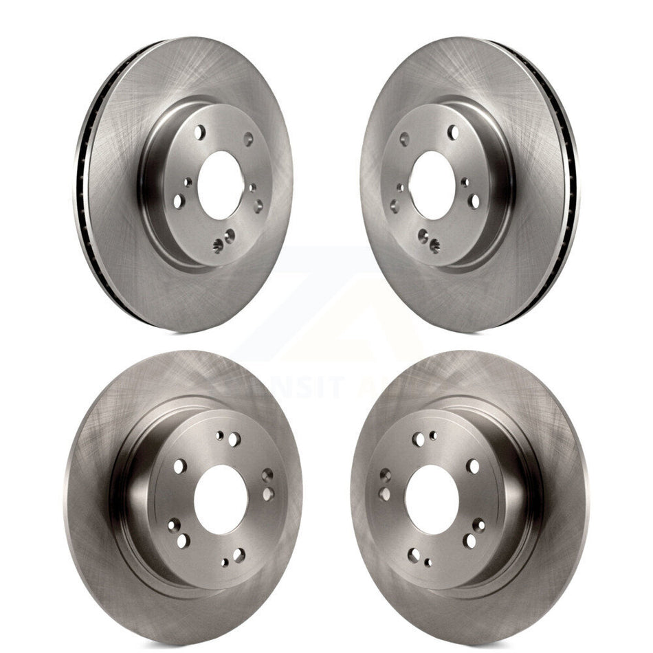 Front Rear Disc Brake Rotors Kit For 2017 Honda Accord LX-S K8-101643