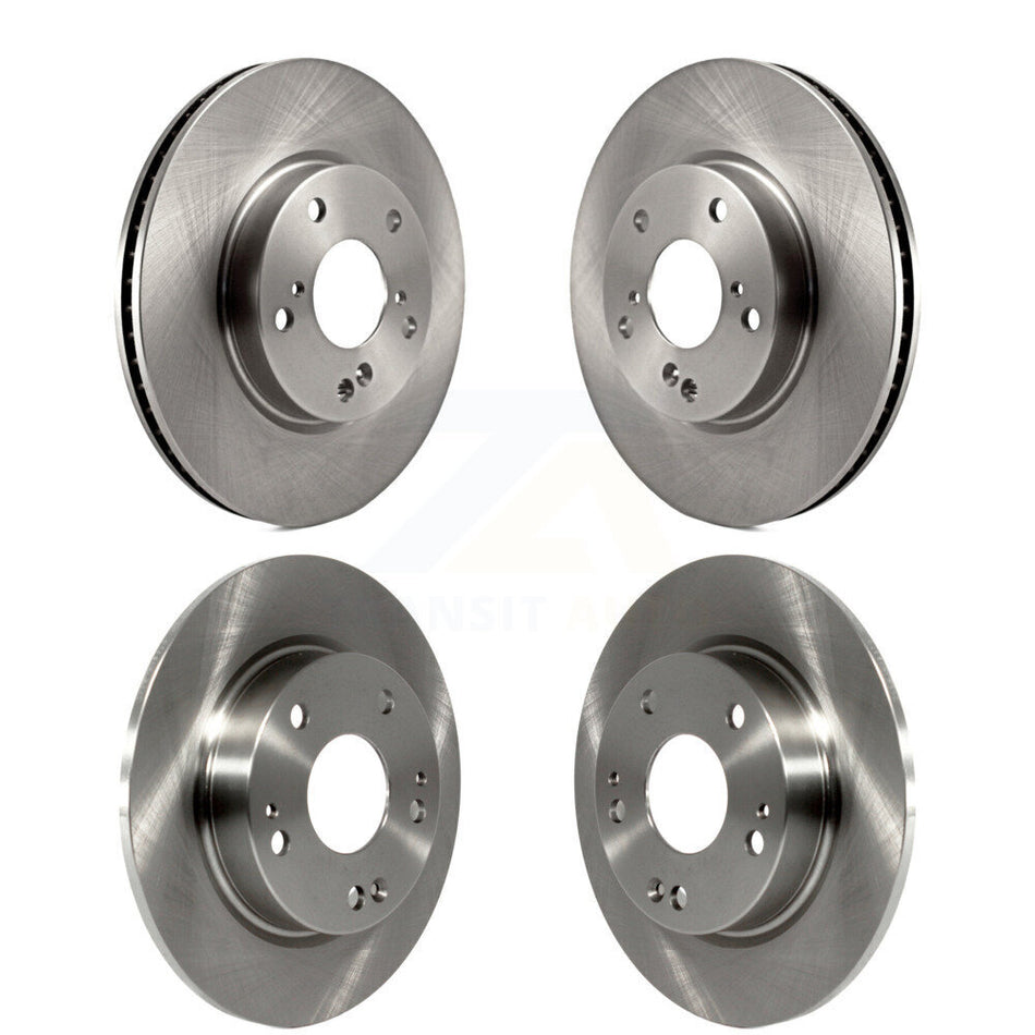 Front Rear Disc Brake Rotors Kit For Honda Civic Insight K8-101644