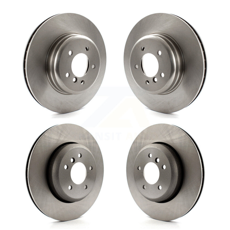 Front Rear Disc Brake Rotors Kit For BMW 650i 535i 550i 645Ci 545i K8-101657