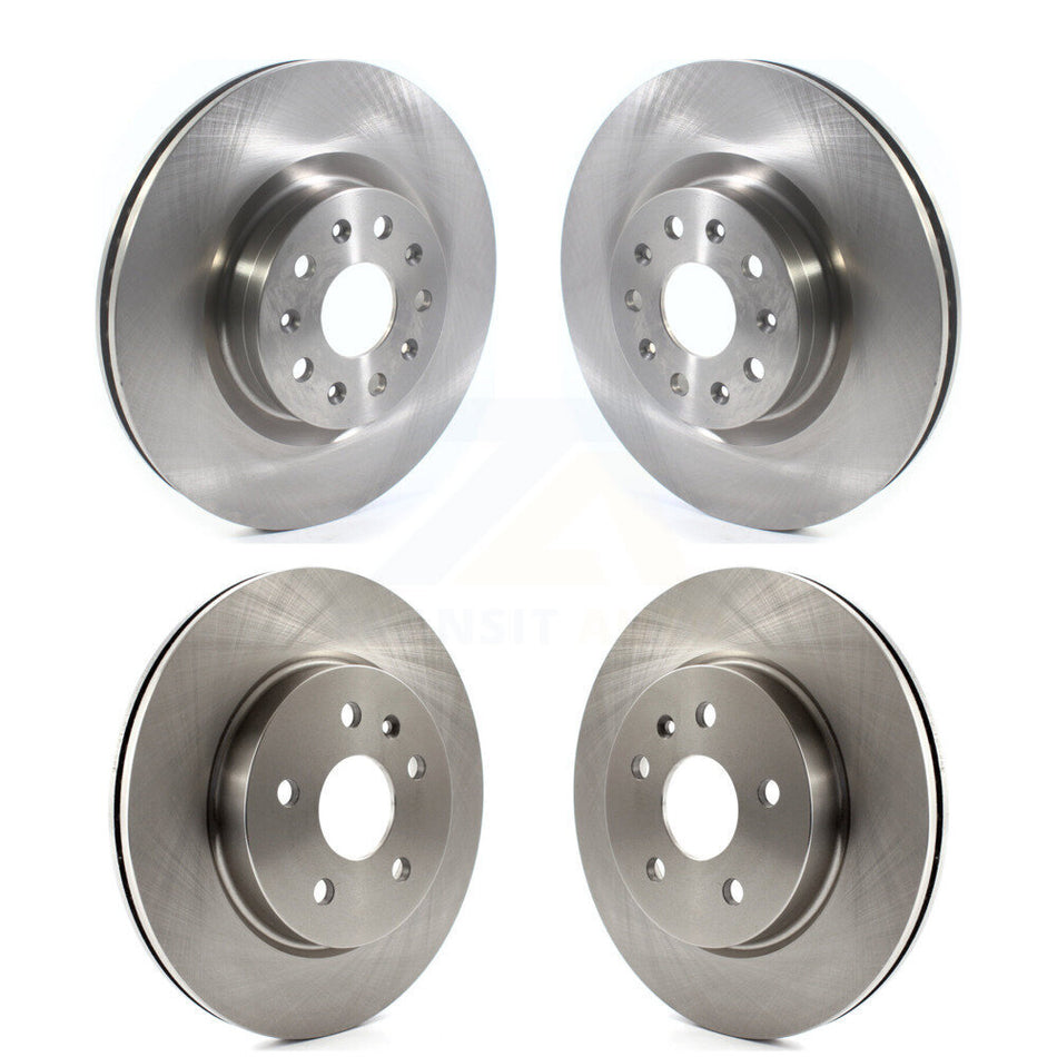 Front Rear Disc Brake Rotors Kit For Cadillac CT6 Chevrolet CT5 Camaro K8-101667
