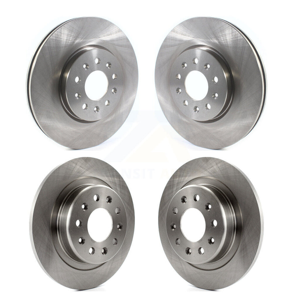 Front Rear Disc Brake Rotors Kit For Chevrolet Equinox GMC Terrain Buick Envision LaCrosse K8-101671
