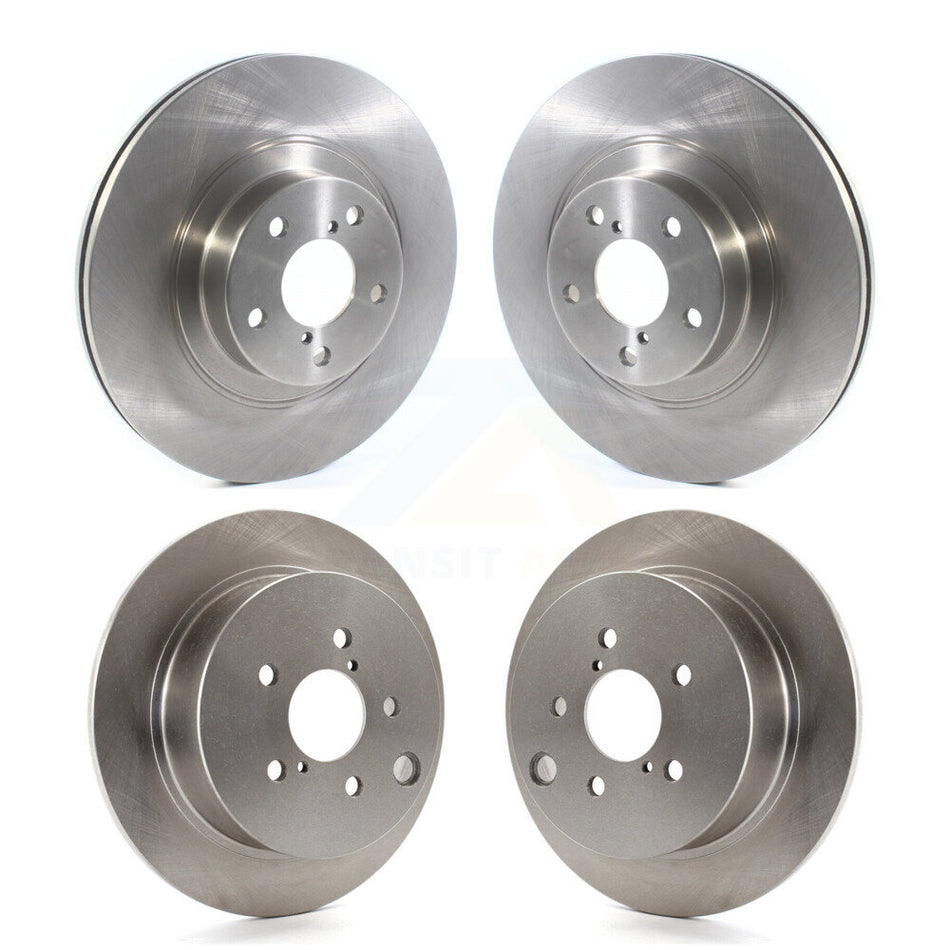 Front Rear Disc Brake Rotors Kit For Subaru Forester XV Crosstrek With 292mm Diameter Rotor K8-101691