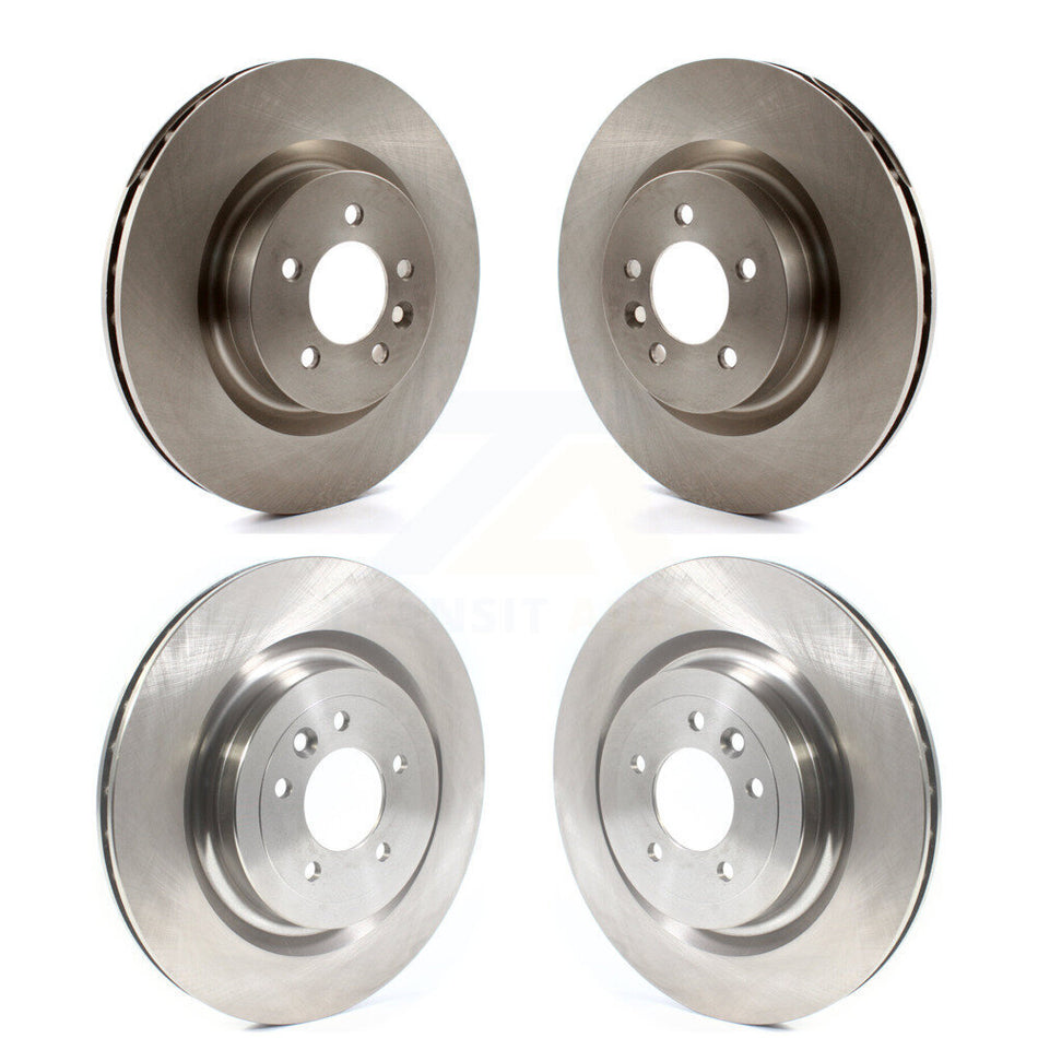 Front Rear Disc Brake Rotors Kit For 2017 Land Rover Range Sport HSE SE with GAS engine K8-101693