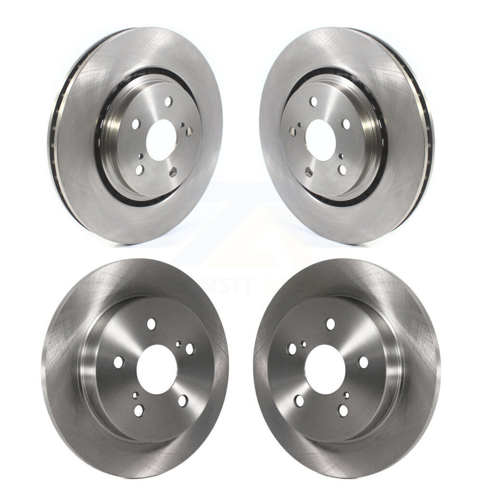 Front Rear Disc Brake Rotors Kit For Toyota Camry Avalon TRD K8-101714