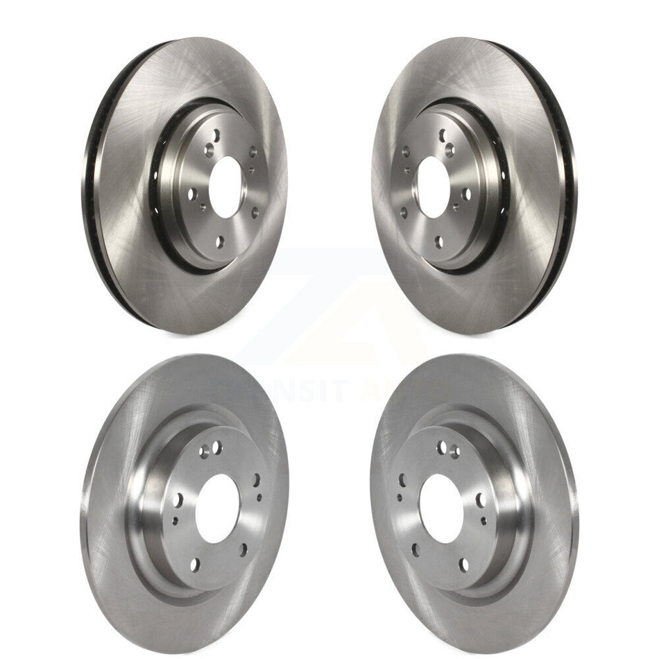 Front Rear Disc Brake Rotors Kit For 2017-2020 Honda Civic Si K8-101717