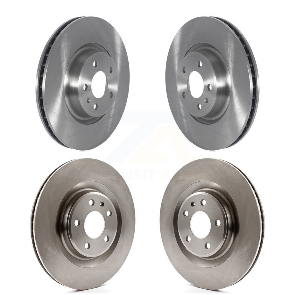 Front Rear Disc Brake Rotors Kit For Audi Q5 A5 Quattro A4 A6 Sportback allroad K8-101722