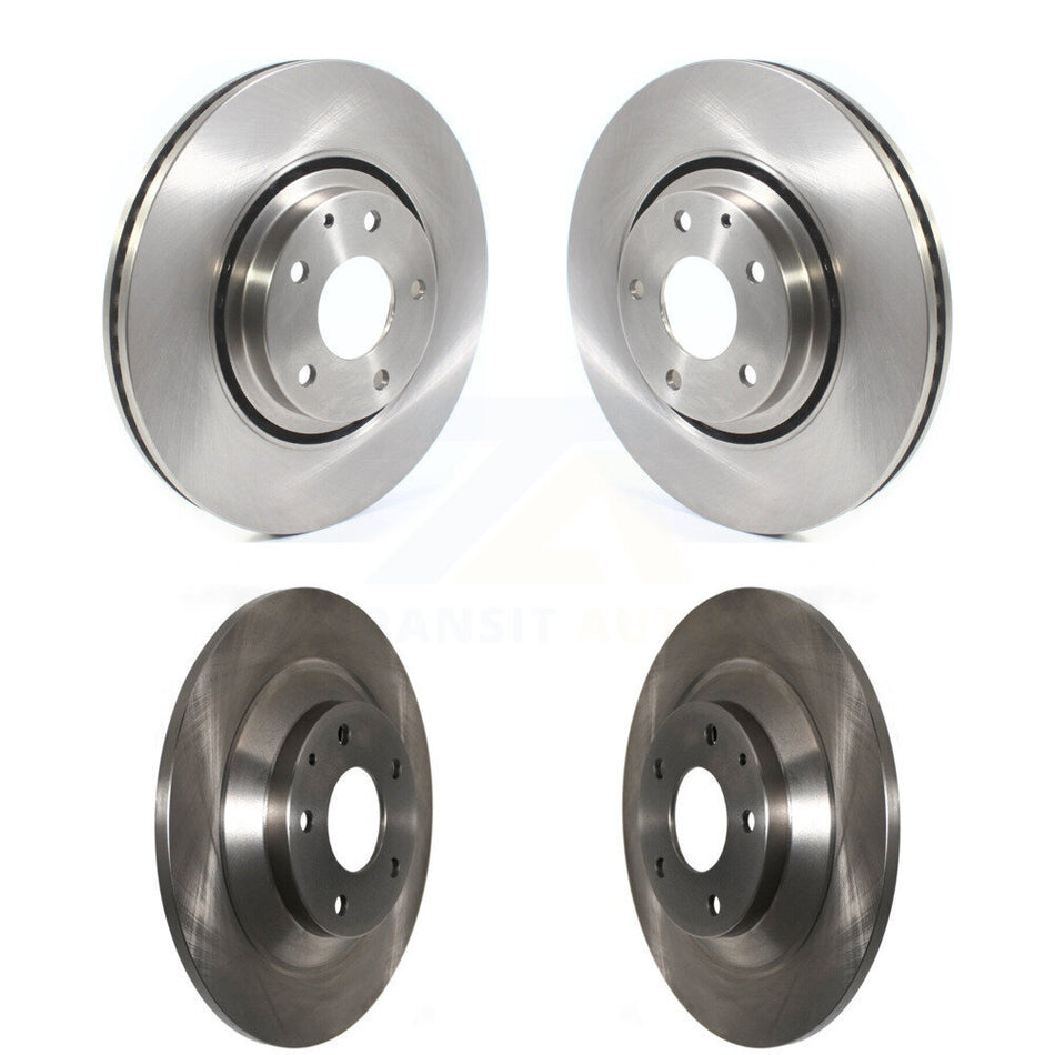 Front Rear Disc Brake Rotors Kit For 2019-2022 Mazda CX-5 Turbocharged K8-101725