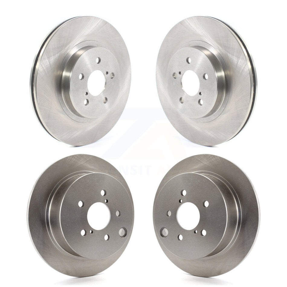 Front Rear Disc Brake Rotors Kit For Subaru Crosstrek Impreza K8-101736