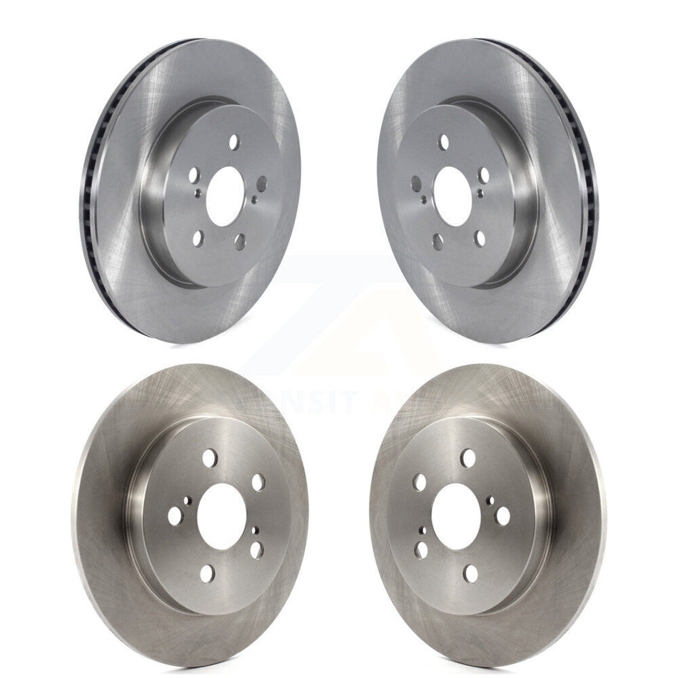 Front Rear Disc Brake Rotors Kit For 2020-2022 Toyota Corolla Prius Prime K8-101738