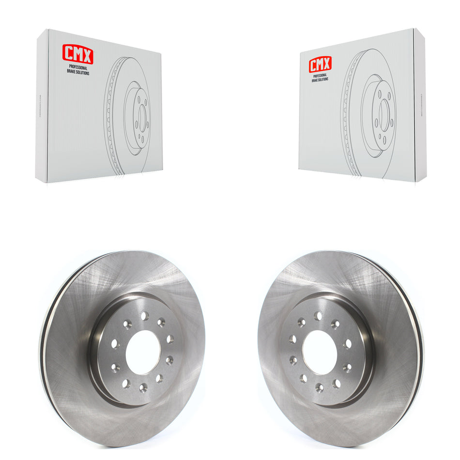 Front Disc Brake Rotors Pair For Chevrolet Equinox GMC Terrain Buick Envision LaCrosse Regal Sportback TourX K8-101744