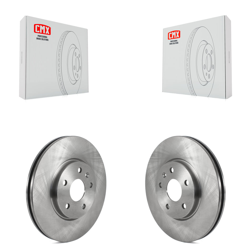 Front Disc Brake Rotors Pair For Buick Envision Cadillac XT4 K8-101745